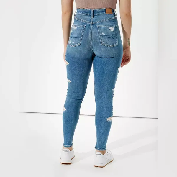 American Eagle Ne(x)t Level Stretch Curvy Super High-Waisted Jegging 6 Regular - Image 12