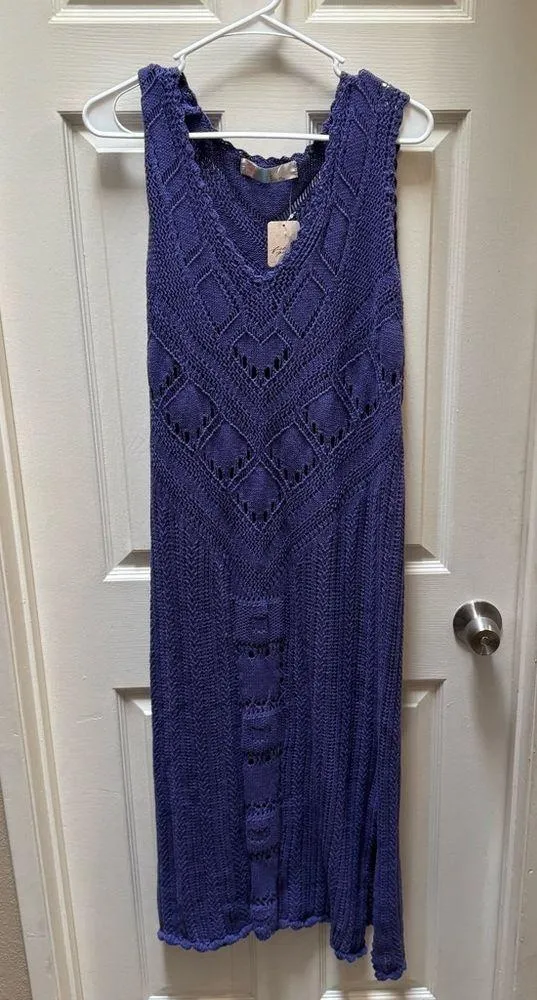 Free People Beach Santorini Sleeveless Sweater Dress - Image 3