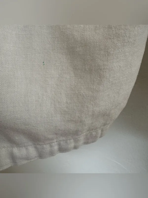 Abercrombie & Fitch Crop White Wide-Leg Pants - Image 10