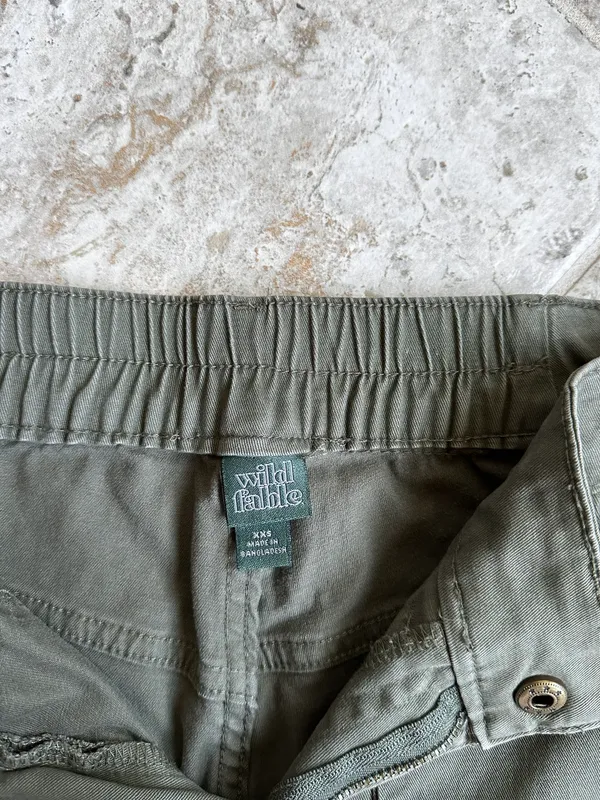 Cargo Pants Green Size 24 - Image 2