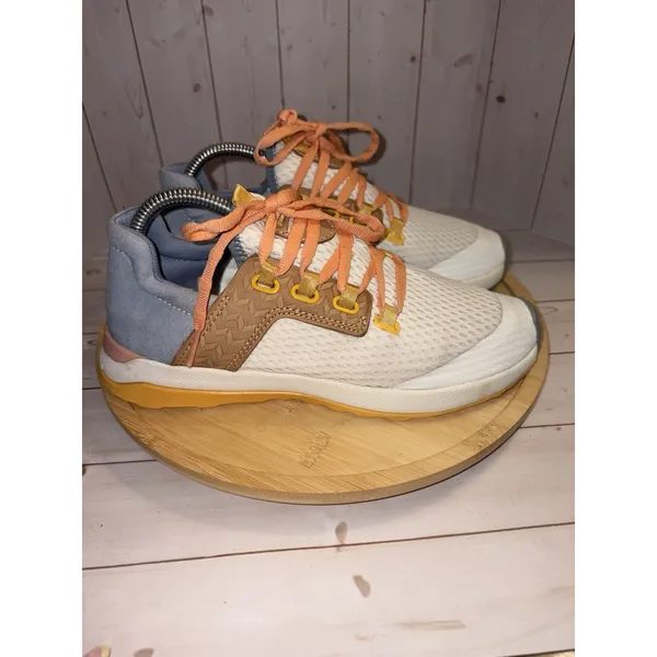 Olukai Wailuku Running Shoes Womens White Sea Ice Hiking Beach 7 - Image 4