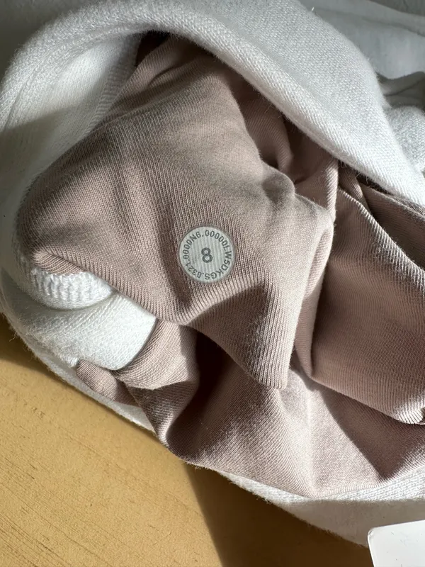 Lululemon Scuba High-Rise Jogger *Fleece 28" White 8 - Image 7