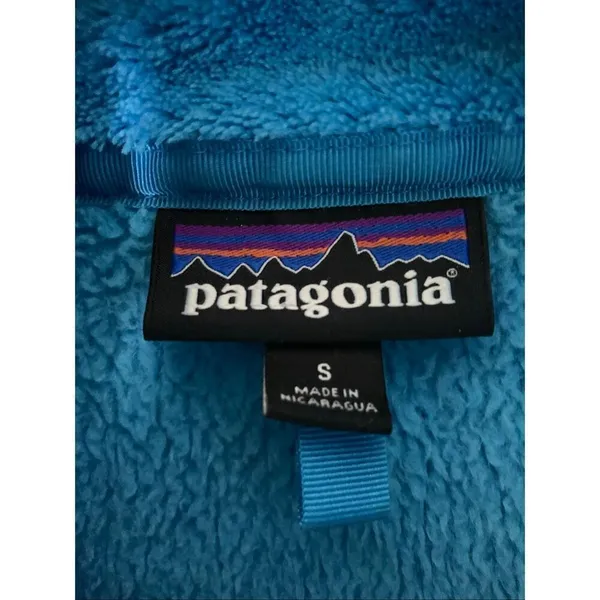 Patagonia Retool Snap T Fleece sweatshirt pullover blue women's size small 25442 - Image 3
