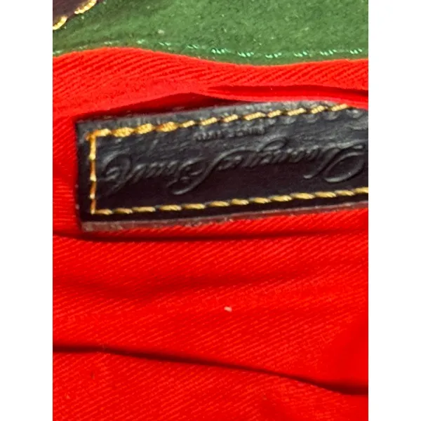 Dooney Bourke Leather Crossbody Bag Flap Top‎ Black Designer Purse - Image 7