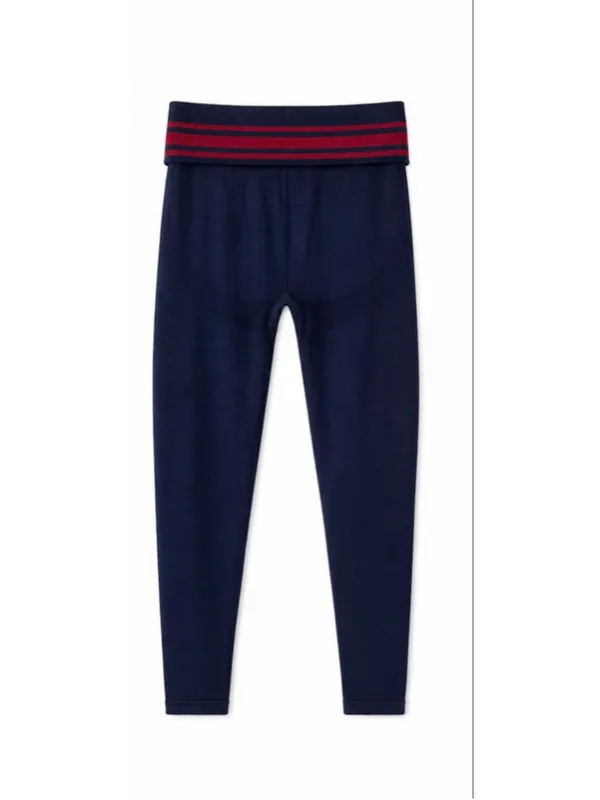 Women's PINK Victoria's Secret Leggings S Navy Red - Image 8