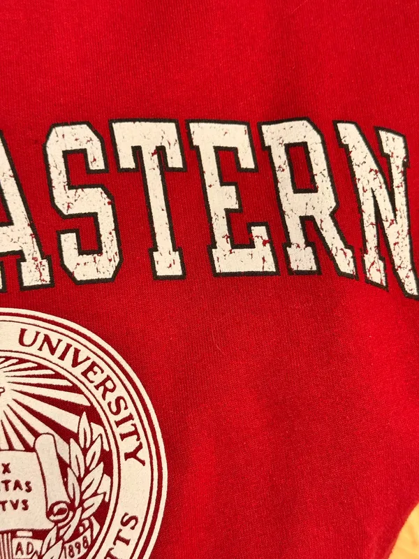 Champion Northeastern University Red Sweatshirt M Collegiate Huskies - Image 5