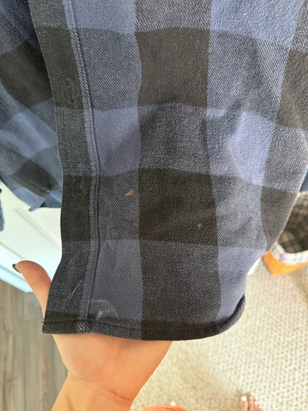 Flannel Blue Size XL - Image 3