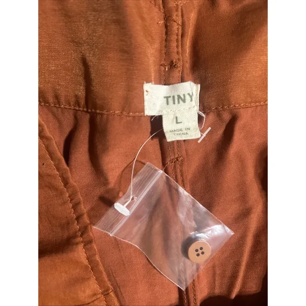 Anthropologie TINY Heidi Pants Sz L Burnt Orange Boho-Chic Vintage-inspired NWOT - Image 8