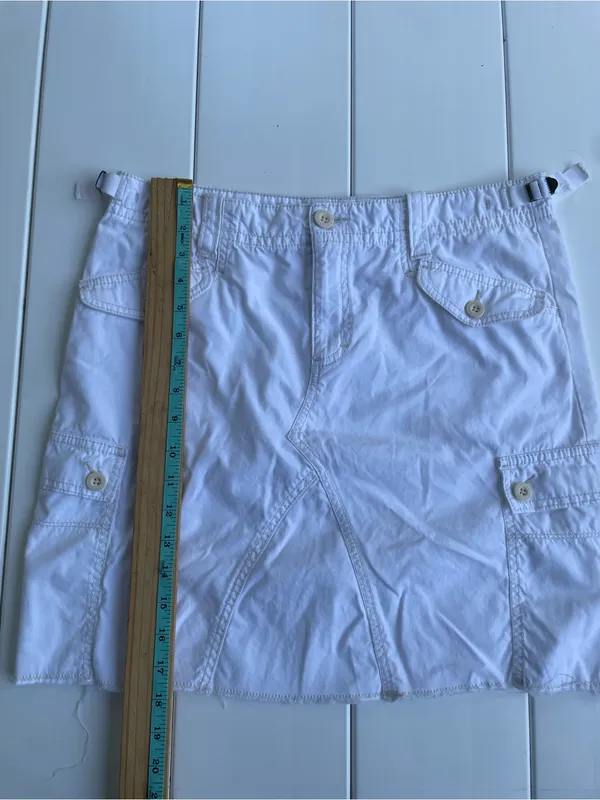 Vintage Ralph Lauren Polo Jeans Midi Skirt, Size 8 - Image 3