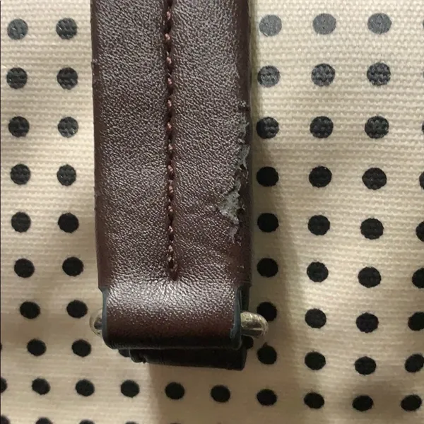 Fossil Canvas Crossbody Bag Polkadot - Image 11