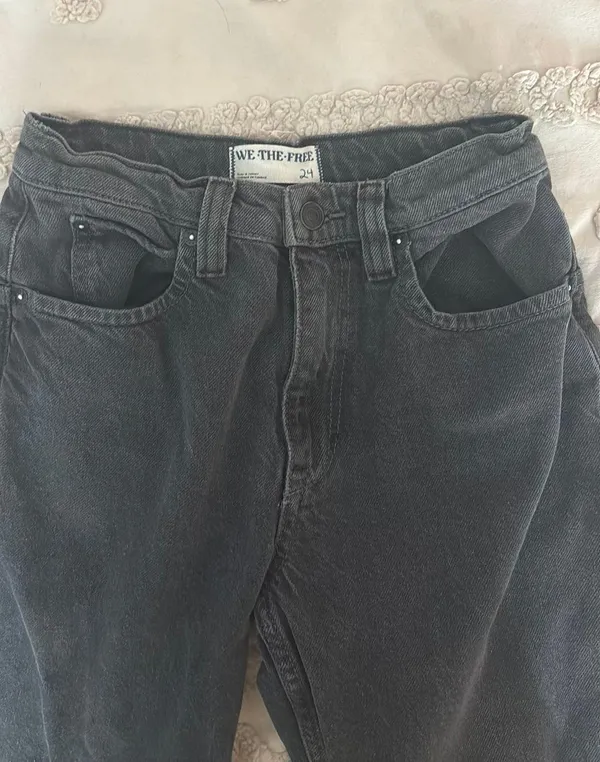 baggy mid rise straight leg jeans - Image 3