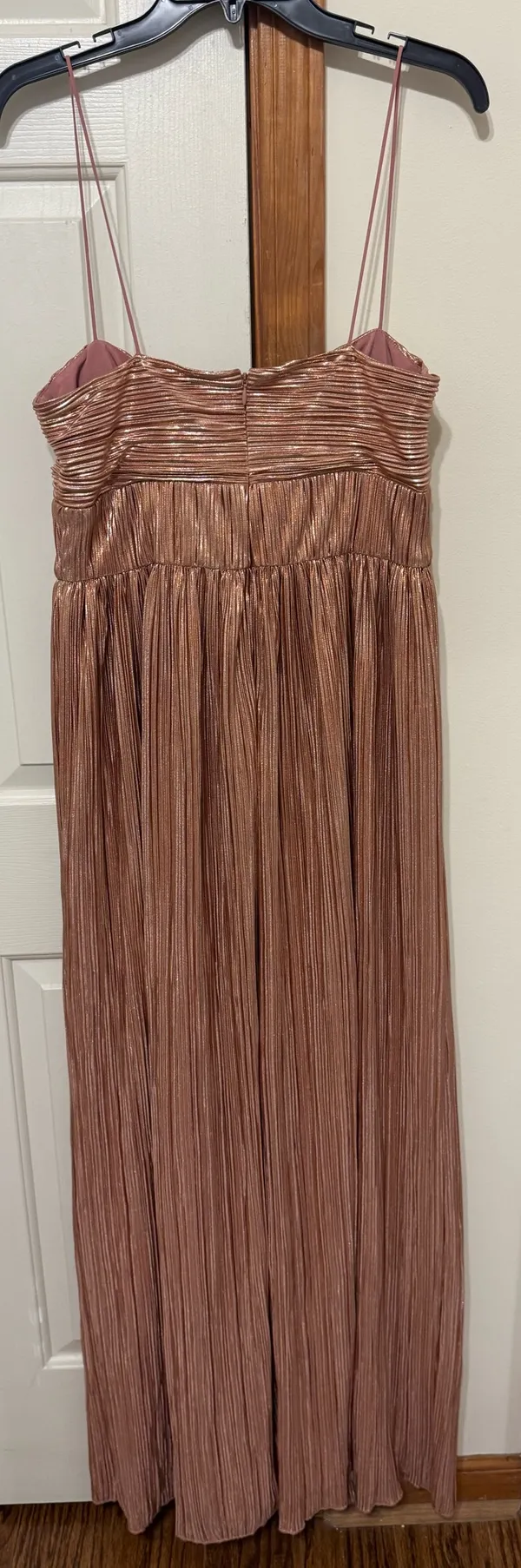 Revolve Rose Gold Gown - Image 2