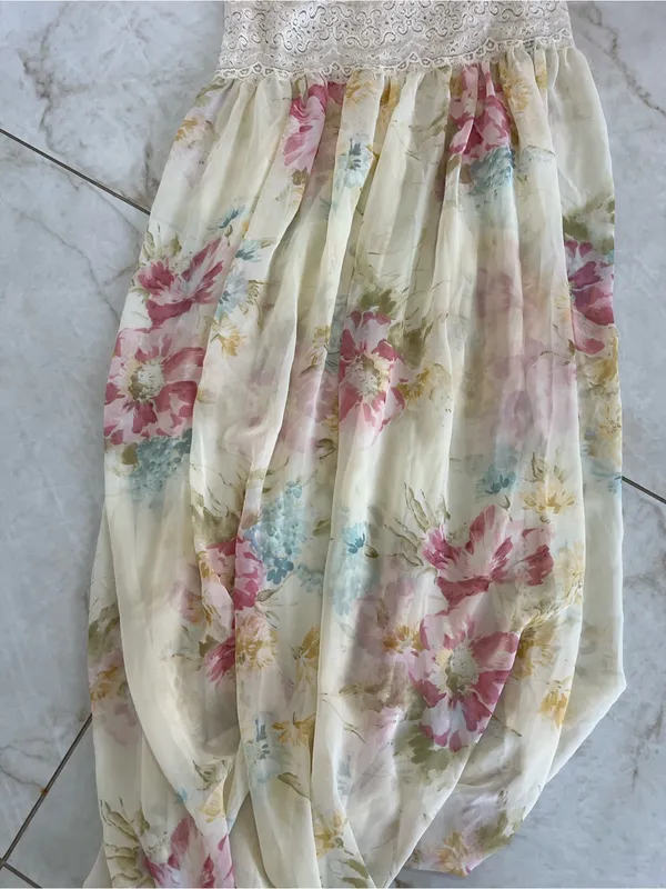 Vintage Victoria's Secret Collection Floral Slip Dress Size Large - Image 6