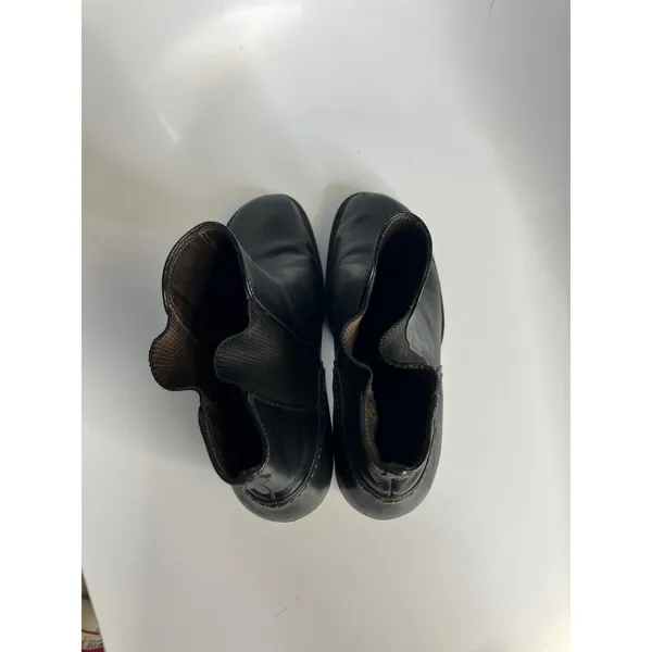 Cole‎ Haan Womens Black Leather Chelsea Heeled Ankle Boots Size 8.5 B - Image 9
