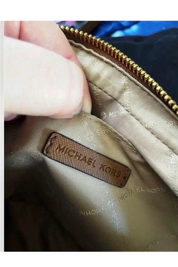 Michael Kors Brown Crossbody Bag Signature - Image 7