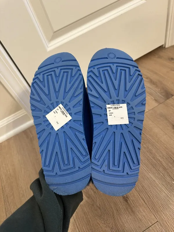 UGG Discoquette Genuine Shearling Slide Slipper in Blue US 9 - Image 6