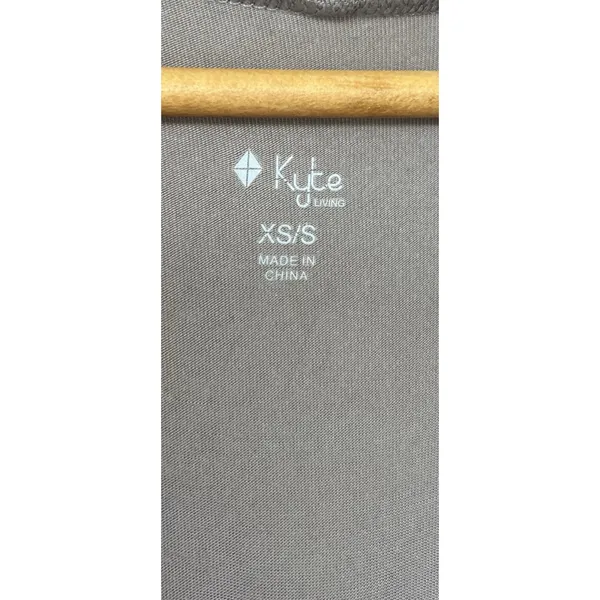 Kyte Living Women's XS/S Gray Bamboo Robe Baby Lounge Buttery Soft Lightweight - Image 6