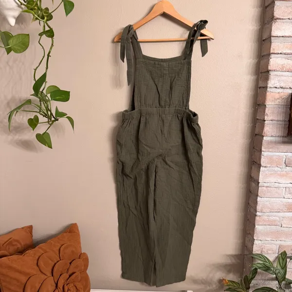 UPWEST Linen Jumpsuit‎ Green - Image 5