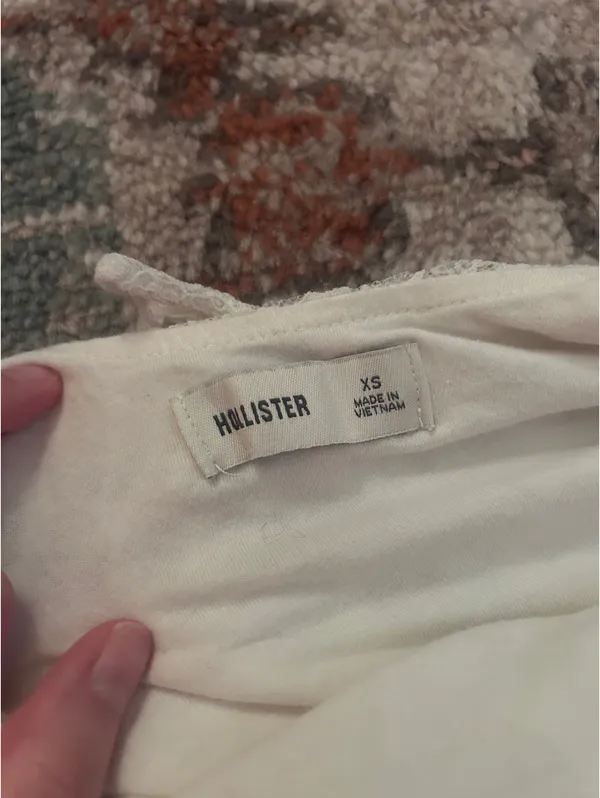 hollister white lace dress - Image 3