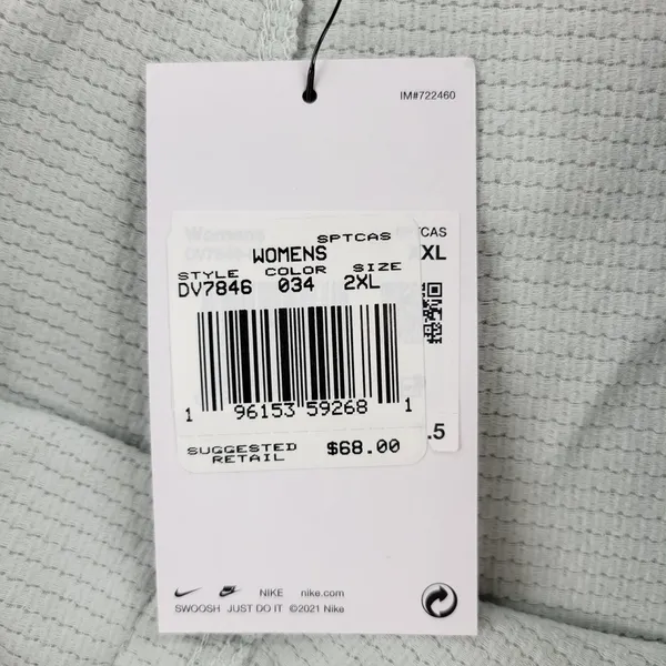 Nike Womens Everyday Modern Leggings Size XXL Slim Fit High Rise Full Length NEW - Image 4