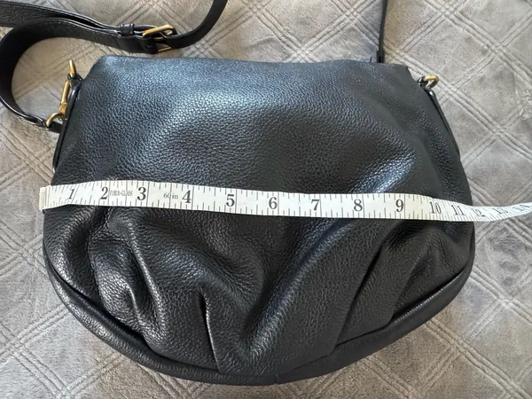 Marc Jacobs Black Leather Crossbody Bag - Image 5