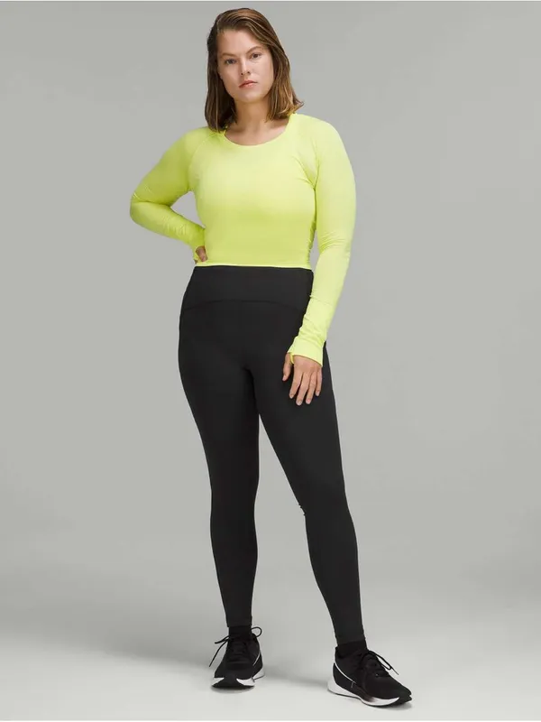 Lululemon Swift Speed High Rise Tight 28" Legging Luxtreme Pockets Black Size 6 - Image 3