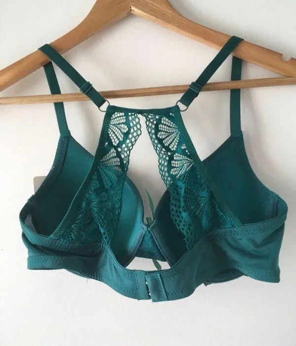 Green Bra, 36C Size 36 C - Image 2