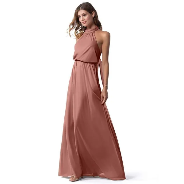 ✨AZAZIE LANDRY Cedar Rose A-Line Pleated Mesh Sz A14 Dress✨ - Image 4