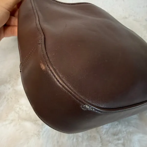 Vintage Coach y2k 2002 Legacy Hobo Mahogany Bag - Image 6