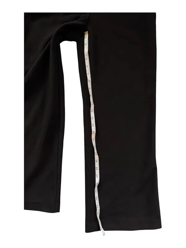 LOFT Black Wide Leg Career Dress Pants Women’s 8P Petite High Rise Trouser - Image 3