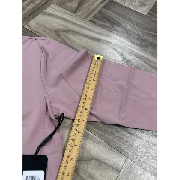 Alphalete Women’s Dynasty Long Sleeve Crop Tee Size Small -Mauve - Image 8