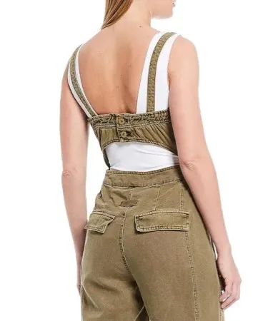 Free People Go West Utility Jumpsuit - Image 2
