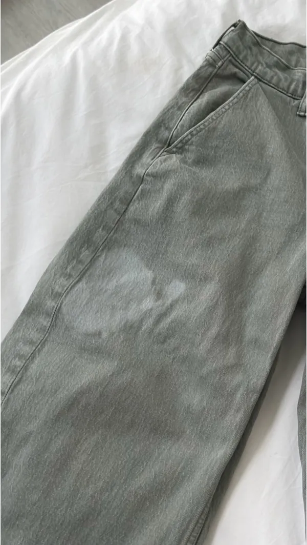 Abercrombie High Rise Barrel Jeans - Image 6