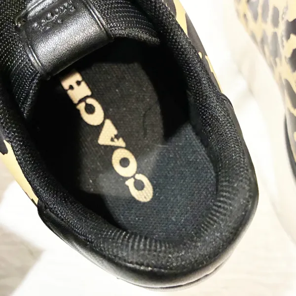 Coach Size‎ 8.5 Leopard Animal Print Lowline Low Top Sneaker - Image 5