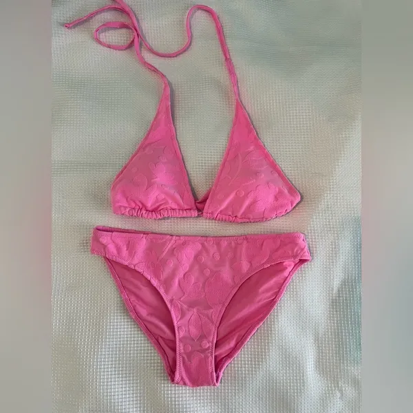 AERIE TERRY TRIANGLE‎ BIKINI - Image 5