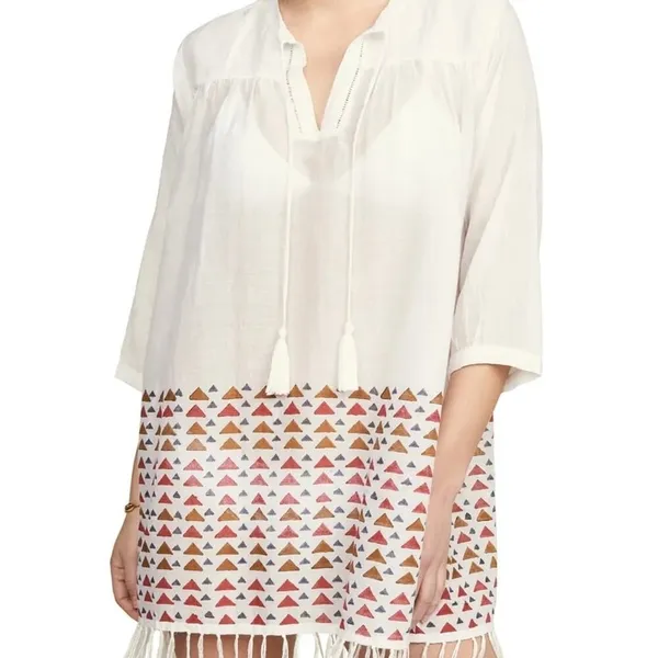ROBERTA ROLLER RABBIT Women's Terra Gideon Serafina Tunic Sz - Image 3