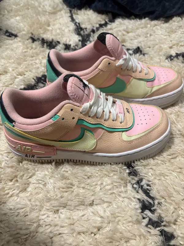 Nike Air Force 1 Shadow Women’s Arctic Punch Barely Volt - Image 2