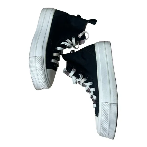 Converse CTAS Lift Hi Size 5 Women Black Pixel Purple Shoes High Platform - Image 6