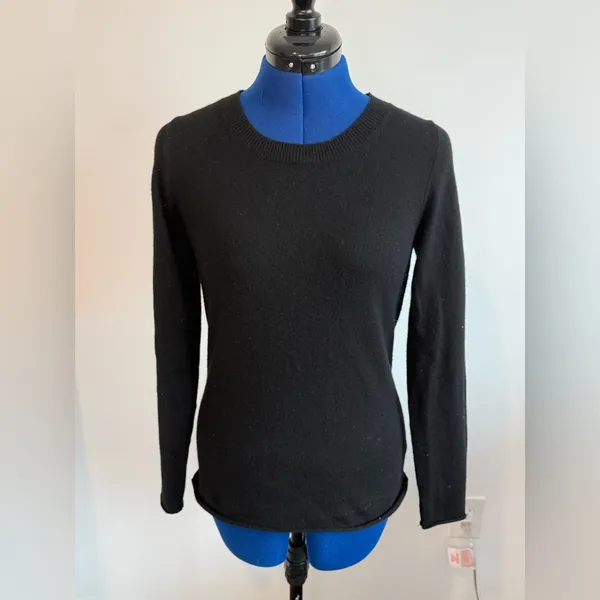 J. Crew Collective Women’s Black 100% Cashmere Sweater - Image 2