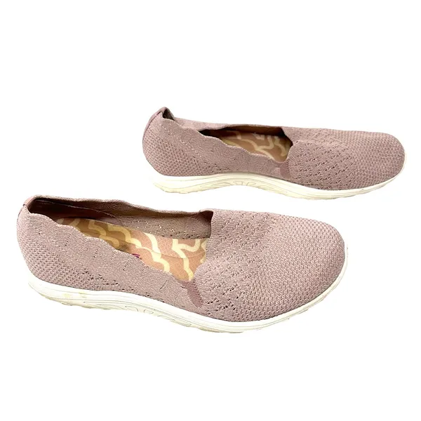 Skechers Size 9 Flats Pink Relaxed Fit Comfort Memory Foam Air Cooled Slip On‎ - Image 3