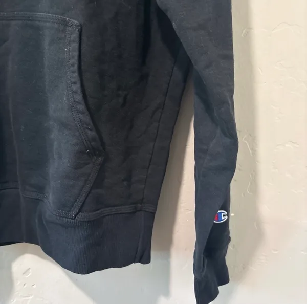 Champion Black & Gray Hoodie - Image 5