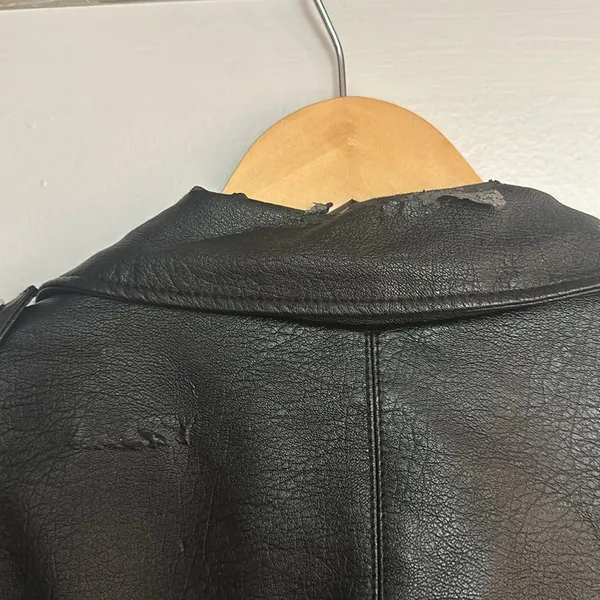 MOVING SALE BCBGeneration Faux Fur Leather Moto Jacket - Image 6
