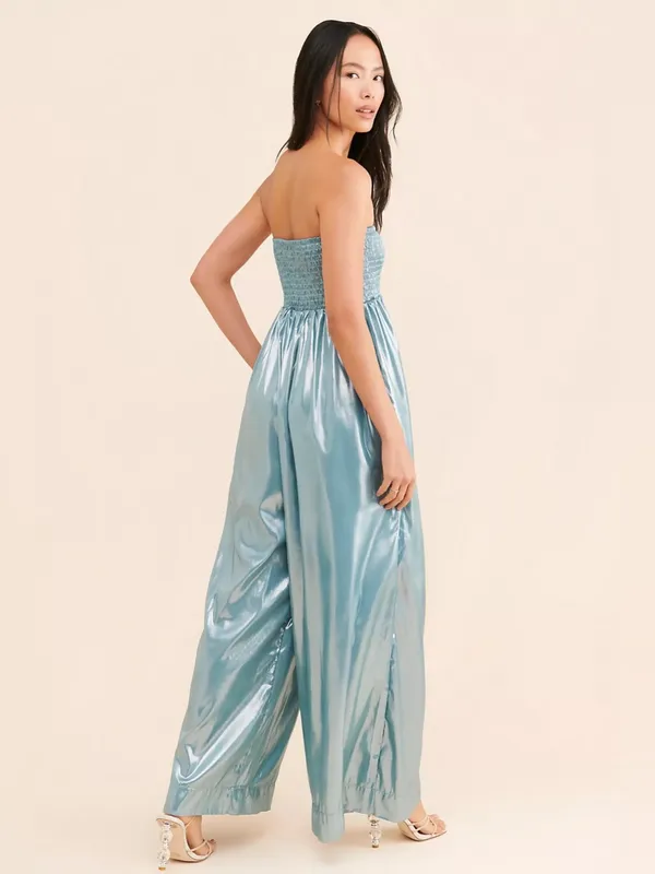 Free people Julie Metallic Jumpsuit - Image 3