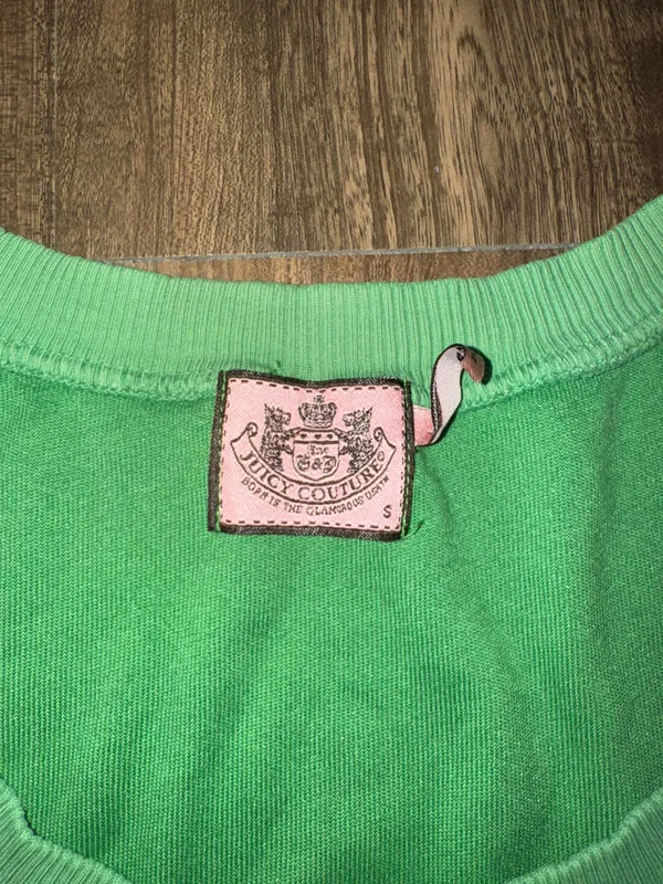 Juicy Couture Vintage Y2K Green Terry Cloth Dress - Small - Image 4
