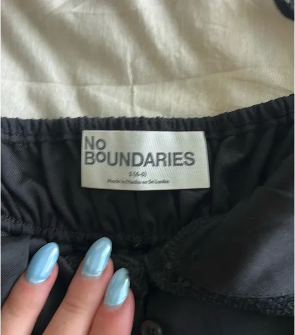 No Boundaries Black Tank Lace Top - Image 3