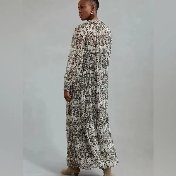 Anthropologie Marais Chiffon Maxi Dress - Image 2