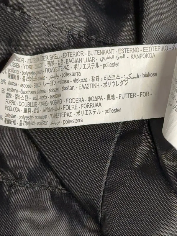 ZARA Black Sleeveless Tailored Blazer Vest XS - Image 8
