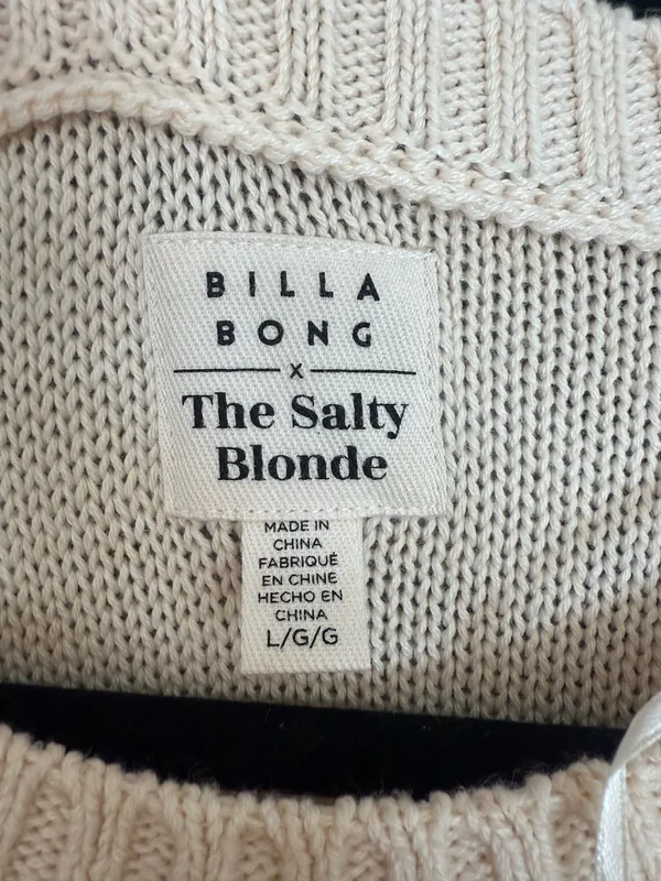 Billabong Sweater The x Salty Blonde - Image 4