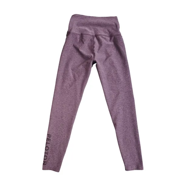 Beyond Yoga‎ x Peloton High Waist Leggings Activewear Purple Heathered Small - Image 2