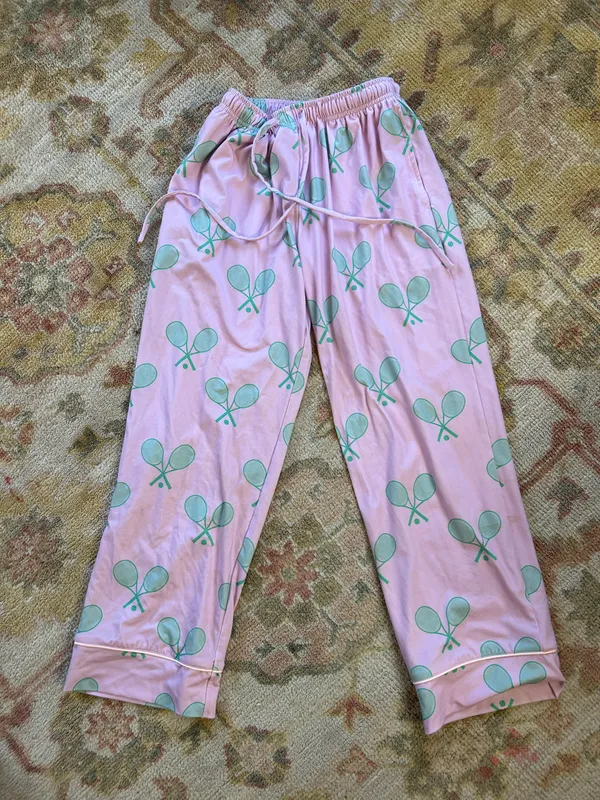 pickle ball pajama set Pink - Image 4